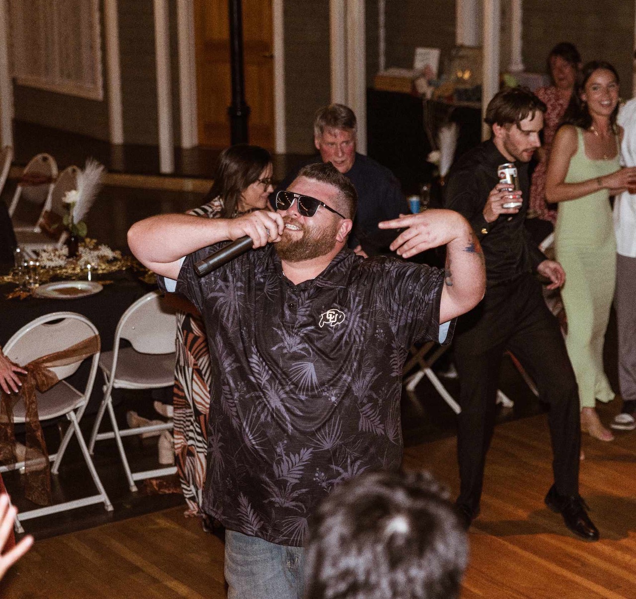 Bringing the energy to the reception
